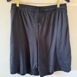 Hibbet Sports Men's Black Athletic Shorts